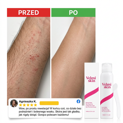 Bezbolesny Krem Depilacyjny Bikini