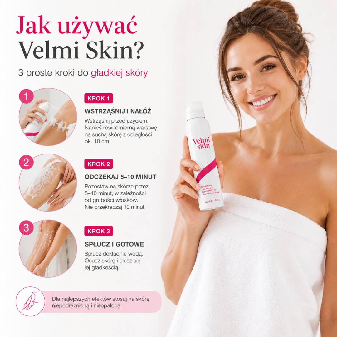 Bezbolesny Krem Depilacyjny Bikini