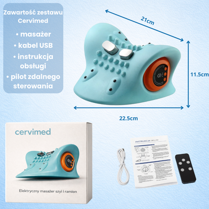 Cervimed - Elektryczny masażer szyi i ramion
